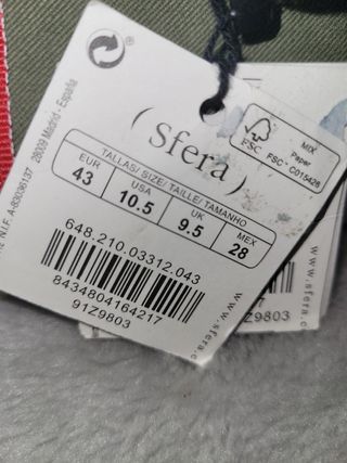 zapatillas sfira talla 43 
