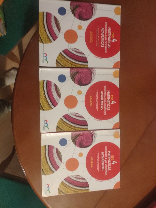 Libro matemáticas academiacas Anaya 4°