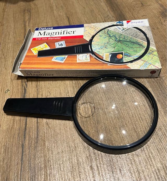 Lupa de 110 mm de diametro