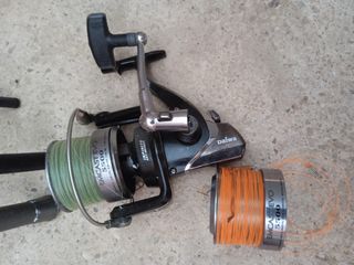 Cañas y carretes Surfcasting 4'20 metros