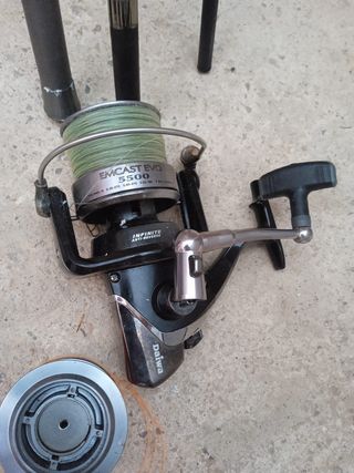 Cañas y carretes Surfcasting 4'20 metros