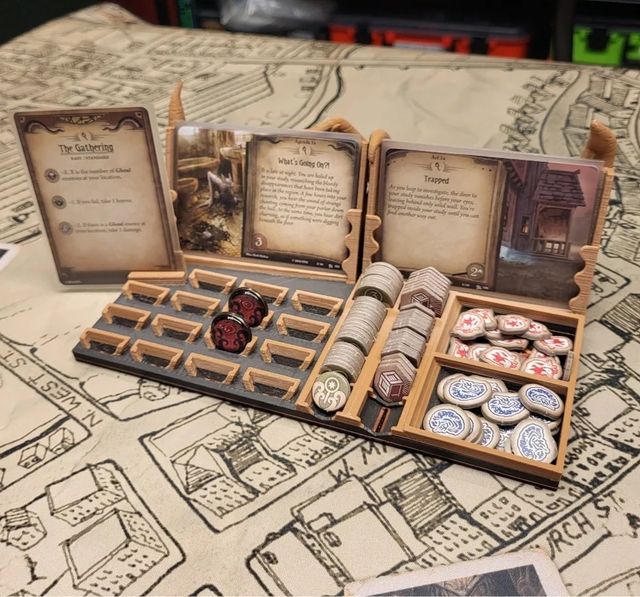Inserto Arkham horror lcg agenda