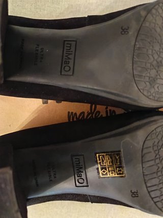 Zapatos ante negro Mimao talla 38