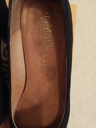 Zapatos ante negro Mimao talla 38