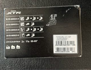 Desviador delantero XTR 2x11