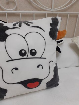 Cojin cara de vaca