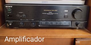 Amplificador y altavoces Sony