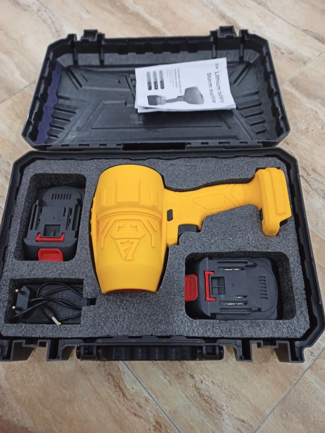 Sopladoras con dos baterías