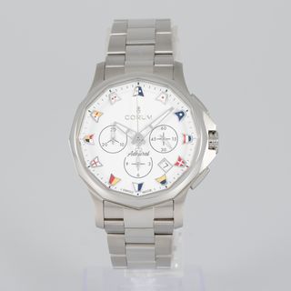Corum Admiral 42 Chronograph White Dial