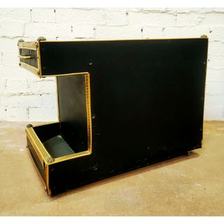 Mueble carro para vinilos