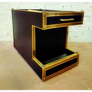 Mueble carro para vinilos