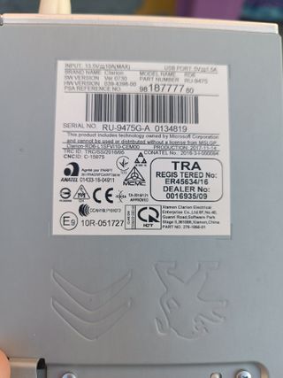 Sistema Radio Citroen, Peugeot y Toyota