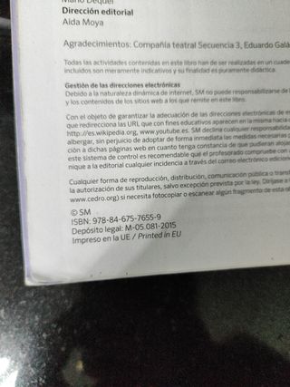 lengua castellana y literatura 1 bac