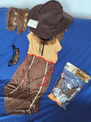 Disfraz niña Vaquera