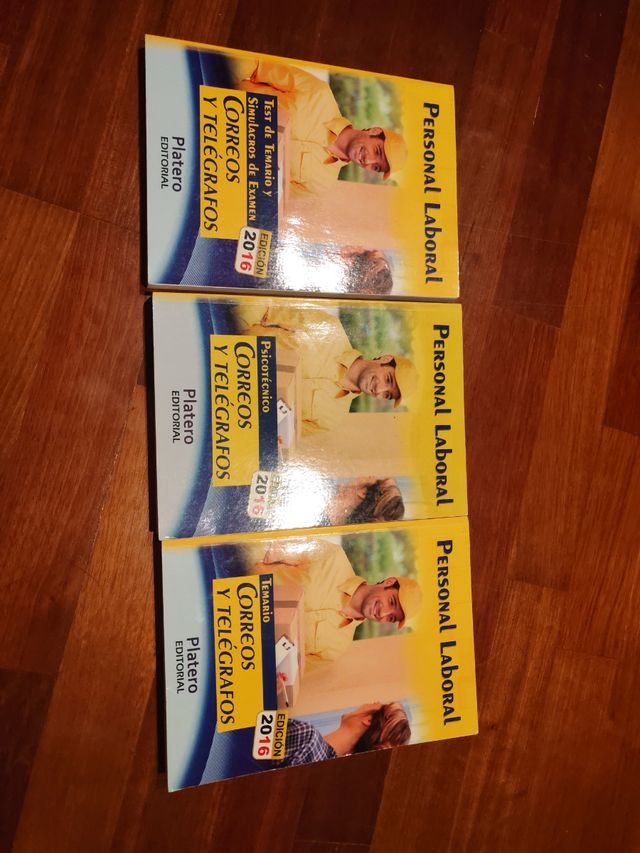 Temario oposiciones correos 