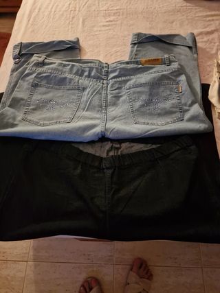 Pantalones mujer piratas