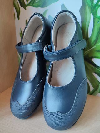 Zapatos merceditas colegio n36 