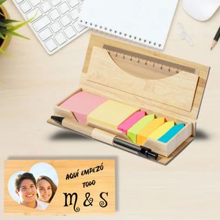 Set de oficina  para detalles de bodas.