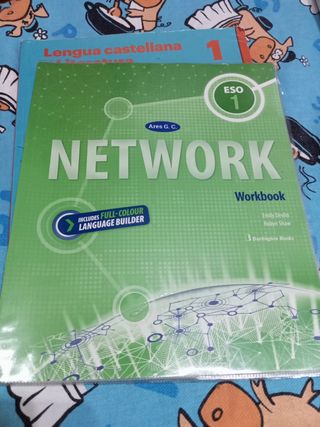 Libro de texto . Network Workbook. Inglés.