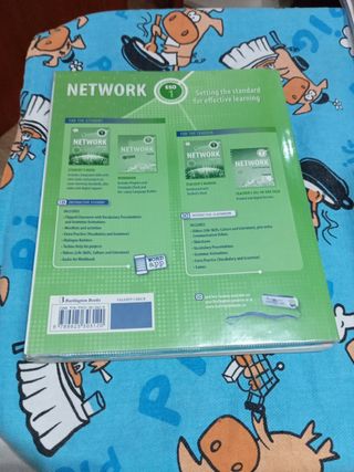 Libro de texto . Network Workbook. Inglés.