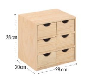Cajonera de Madera