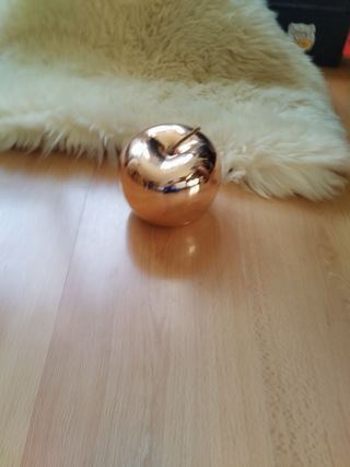 Manzana maison du monde dorada