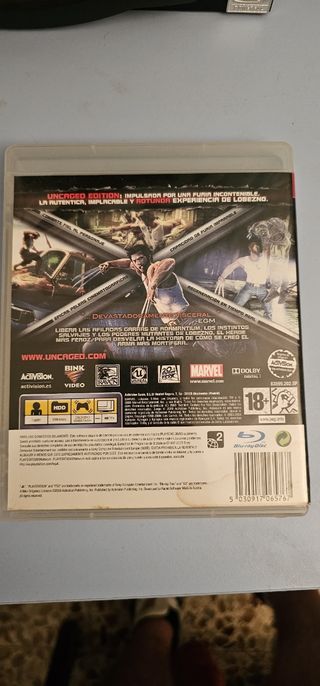 X-Men lobezno ps3 pal españa