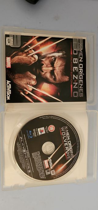 X-Men lobezno ps3 pal españa