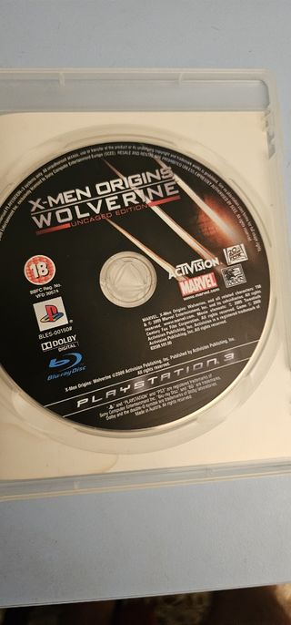 X-Men lobezno ps3 pal españa