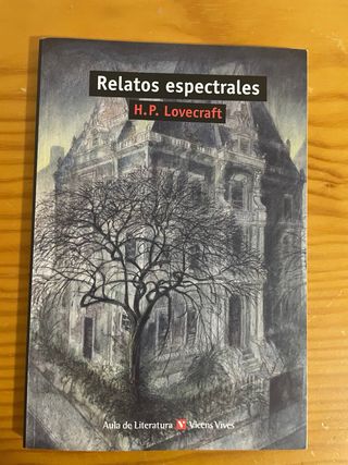Libro Relatos Espectrales de H.PLovecraft
