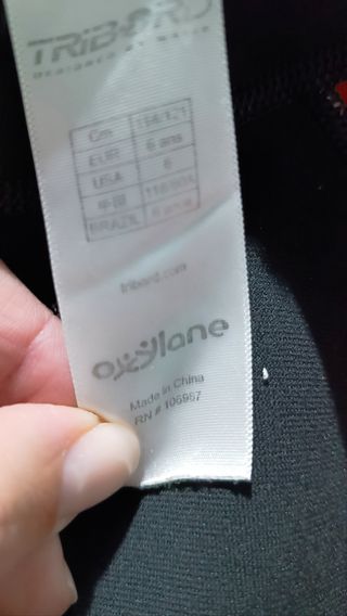 Traje neopreno niño talla 6