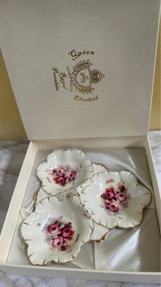 Antipastiera Queen Elisabeth Porcellana 