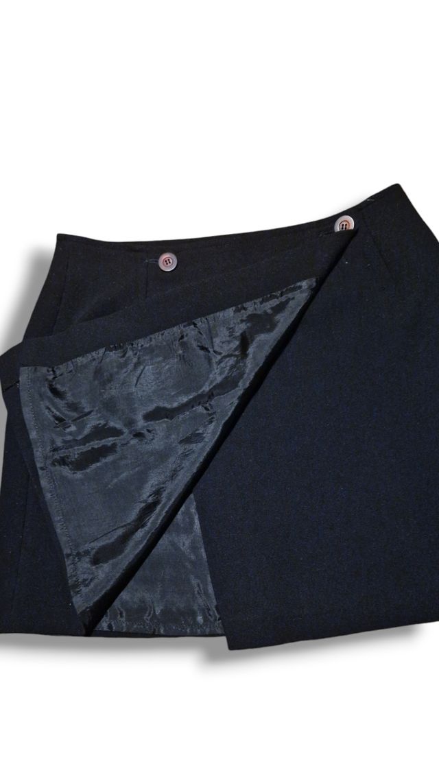 Gonna nera a portafoglio