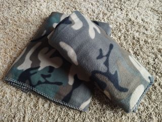 MANTA CAMUFLAJE, PIE CAMA, SOFA... 