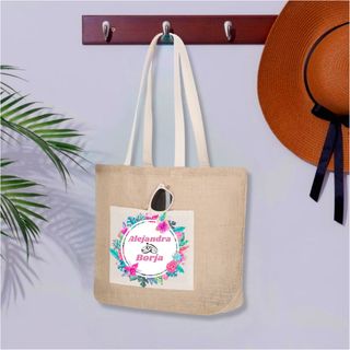 Bolso Shopper de mujer detalles de bodas