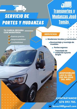 TRASLADOS, PORTES Y MUDANZAS.