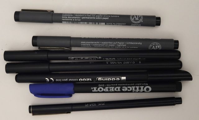 Materiales para manualidades. Rotuladores