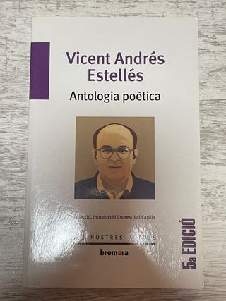 Libro "Antologia poètica"
