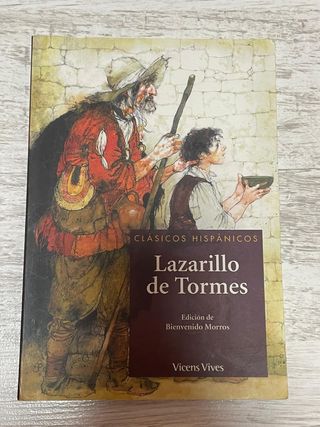 Libro "Lazarillo de Tormes"