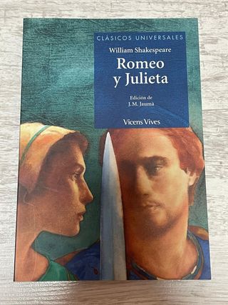 Libro "Romeo y Julieta"
