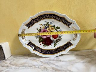 Vassoio in Porcellana Quattro ERRE 