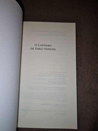 O carteiro de Pablo Neruda
