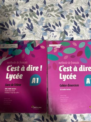libros de frances 1 bachillerato
