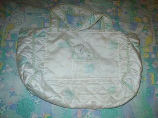 Edredón cuna y bolsa de viajes para bebe