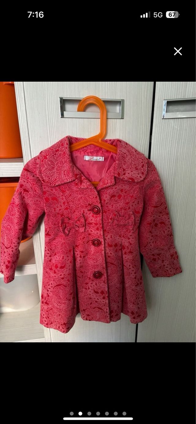 Abrigos niña 3 años