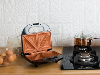 Sandwichera Moderna ELDOM ST11, Placas Ceramicas