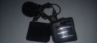 Linterna Petzl militar vintage 