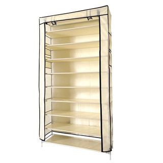 Armario Beige Tela Zapatero Bolsillo 160x88 NUEVO