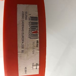 Cadenas Coche sin usar