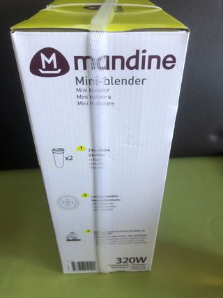 Mini batidora de vaso